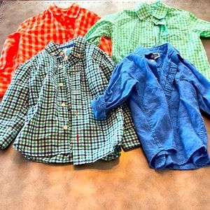 Button up shirts